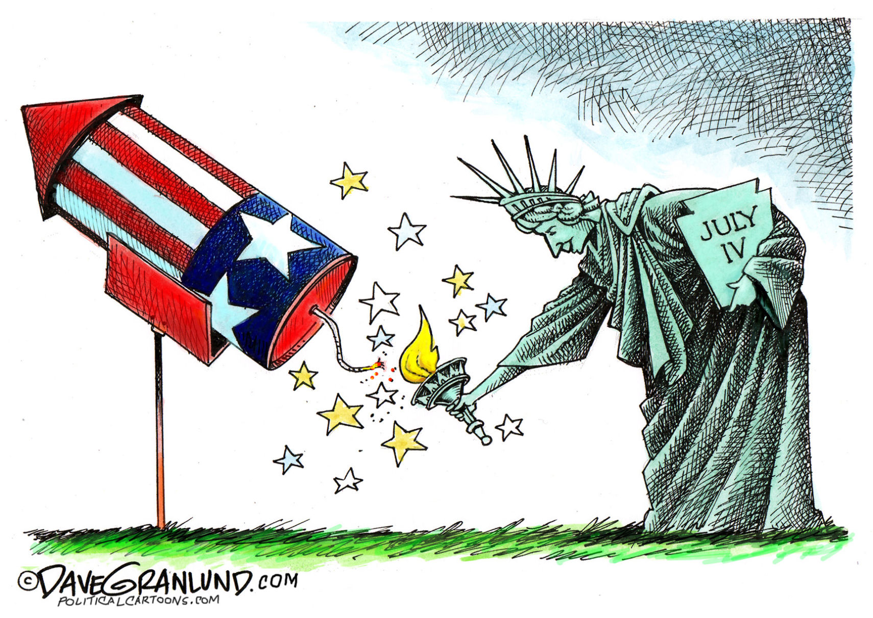 Editorial cartoon 070320